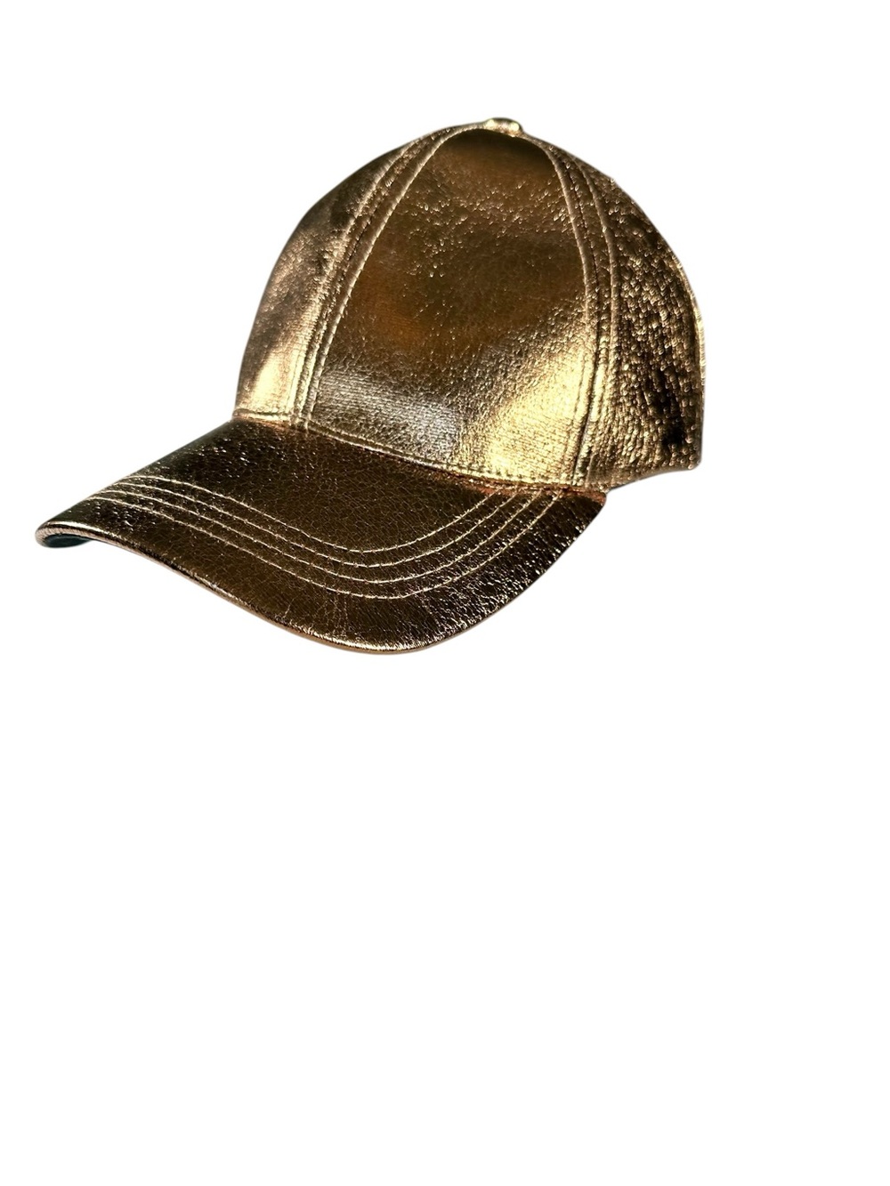 Open Edit Metallic Gold Baseball Cap - Picture 2 of 6
